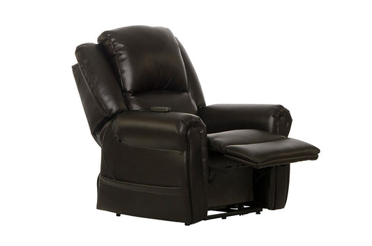 Catnapper - Cosset Power Lift Power Headrest Lay Flat Recliner w/CR3 Heat & Massage in Espresso - 64896116689126689 veiw 2