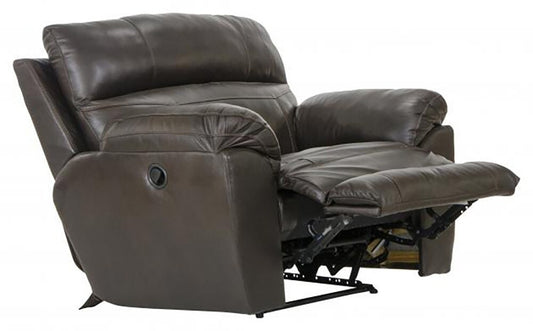 Catnapper - Costa Lay Flat Recliner in Chocolate - 4070-7/1273-89/3073-89 veiw 2