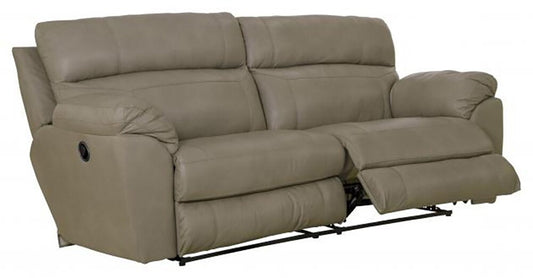 Catnapper - Costa Lay Flat Reclining Sofa in Putty - 4071/1273-56/3073-56 veiw 2