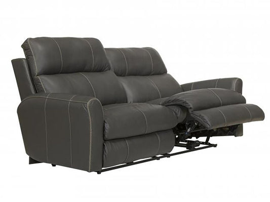 Catnapper - Fredda Power Headrest Power Lay Flat Reclining Sofa w/Zero Gravity in Anthracite - 64481/1225-58/3025-58 view 2