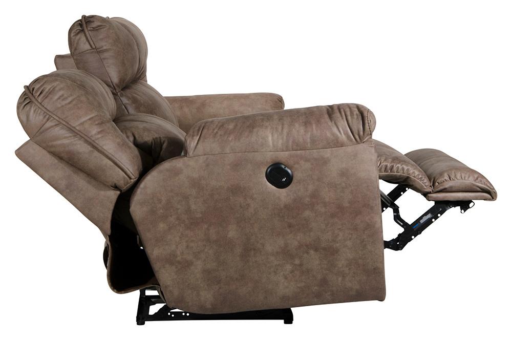 Catnapper - Hollins Power Reclining Sofa in Coffee - 62651142949 veiw 11
