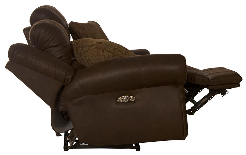Catnapper - Pickett Power Headrest Power Reclining Loveseat in Walnut - 63132117629127629 veiw 8