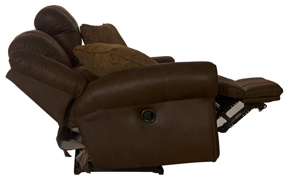 Catnapper - Pickett Rocking Reclining Loveseat in Walnut - 31322117629127629 veiw 4