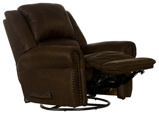 Catnapper - Pickett Swivel Glider Recliner in Walnut - 31305117629127629 veiw 2