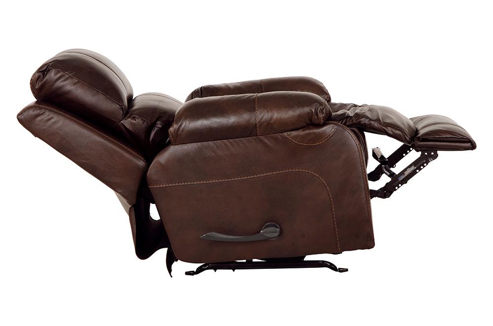 Catnapper - Positano Rocker Recliner in Cocoa - 4990-2/1268-09/3068-09 view 7