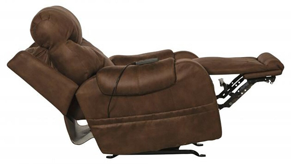 Catnapper - Recharger Power Headrest Power Rocker Recliner w/CR3 Heat/Massage/Lumbar in Chocolate - 64102-2/1428-79 veiw 8