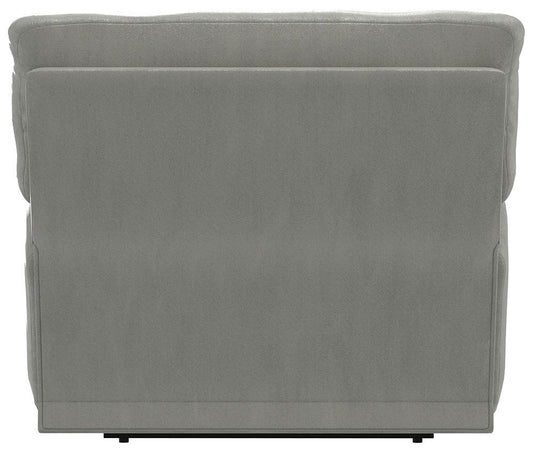 Catnapper - Renaldo Power Lay Flat Recliner w/Zero Gravity in Stone/Stone - 612807181628237128 veiw 2