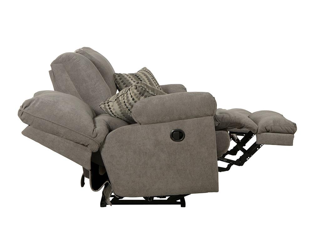 Catnapper - Sadler Lay Flat Reclining Console Loveseat in Mica/Charcoal - 2419187518215438 veiw 8