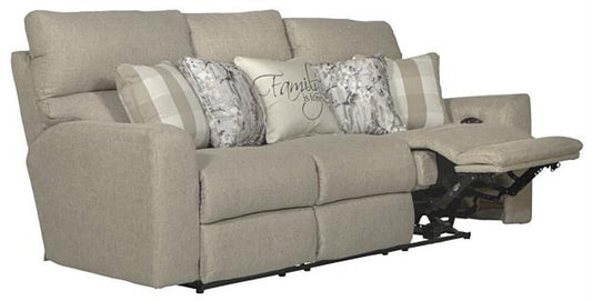 Catnapper - Searsport Power Headrest Reclining Sofa in Buff/Linen - 61801/1561-46/2533-16 veiw 2