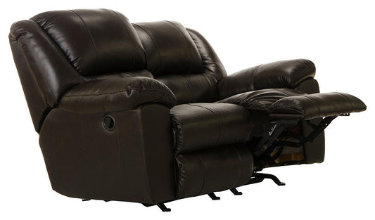 Catnapper - Transformer II Rocking Reclining Loveseat in Chocolate - 49122128429308429 veiw 2