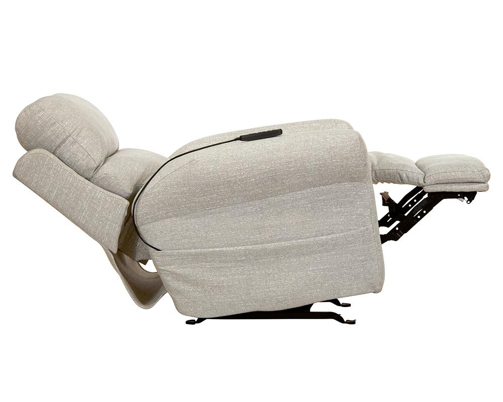 Catnapper - Unity Power Headrest Power Rocker Recliner w/CR3 Heat/Massage in Linen - 764539-2/2013-26 veiw 4