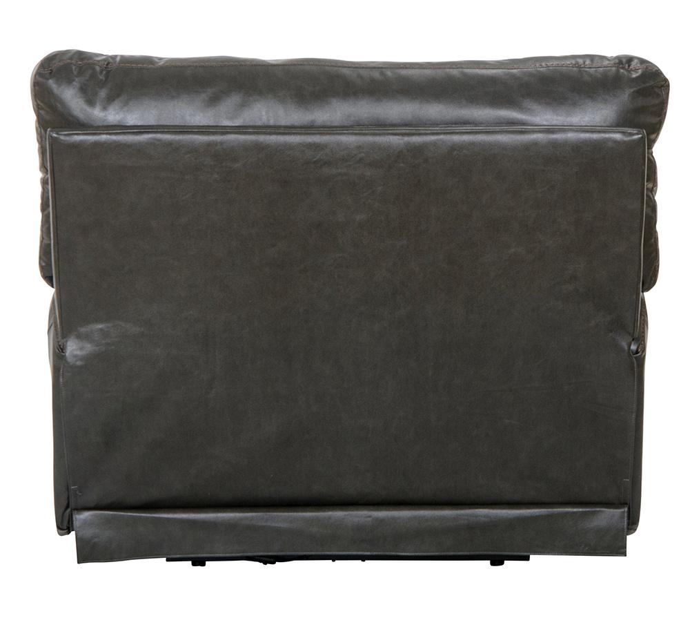 Catnapper - Wembley Power Headrest Power Lay Flat Recliner in Steel - 64580-7/1283-28/3083-28 veiw 4