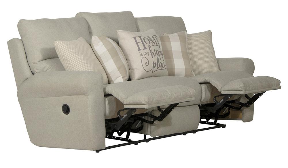 Catnapper - Westport Lay Flat Reclining Sofa in Cement/Linen - 1211160538253316 veiw 2