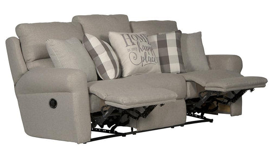 Catnapper - Westport Lay Flat Reclining Sofa in Metal/Charcoal - 1211160558253358 veiw 2