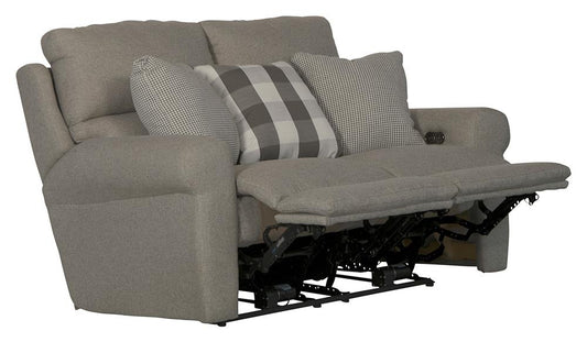 Catnapper - Westport Power Lay Flat Reclining Loveseat in Metal/Charcoal - 61212160558253358 veiw 2