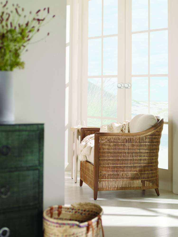 Century Furniture - Curate - Avalon Lounge Chair - Natural/Flax - CT2101-NT-FL veiw 3