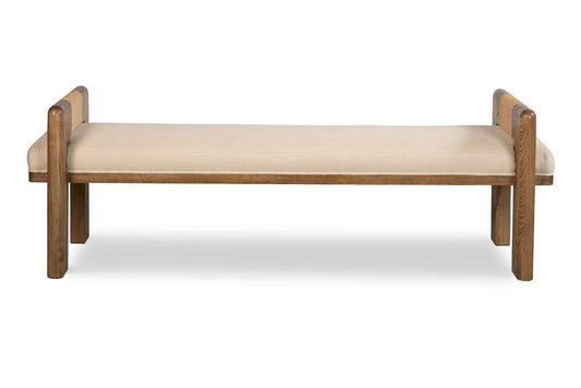 Century Furniture - Curate Brown, Flax Bohdi Bench - CT6065 veiw 2