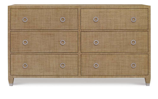Century Furniture - Curate - Charleston Dresser (W/Glass)-Sand - CT5021-SD veiw 2