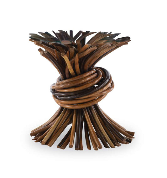 Century Furniture - Curate - Chronograph Knot End Table-Natural - CT2036-NA veiw 2