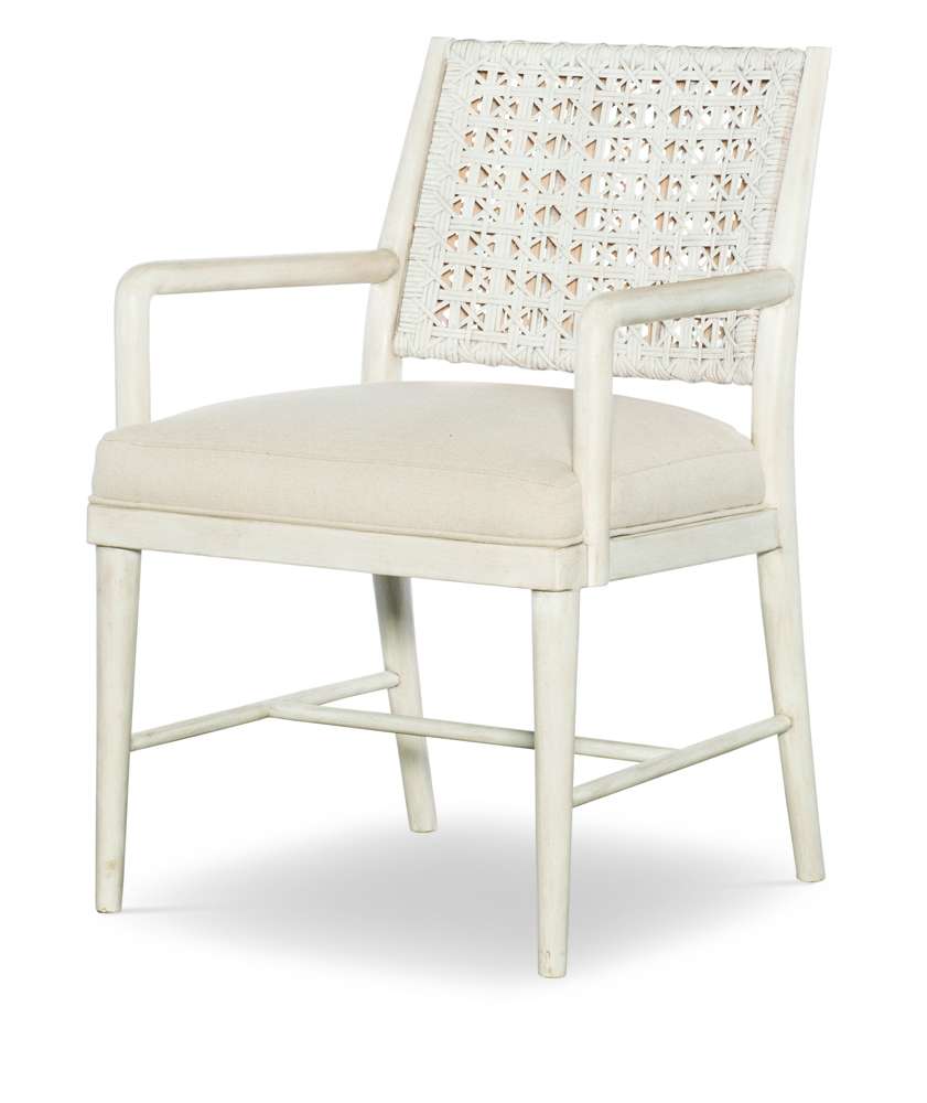 Century Furniture - Curate - Naples Arm Chair - Peninsula/Flax - CT2110A-PN-FL veiw 1