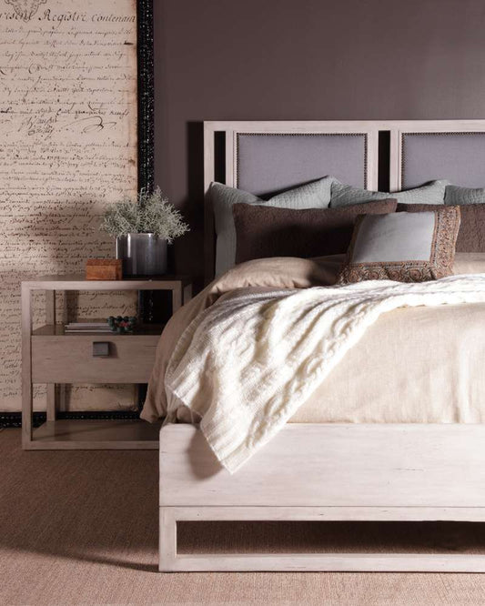 Century Furniture - Curate - New Haven 1 Drawer Nightstand-Peninsula - CT4017-PN veiw 2