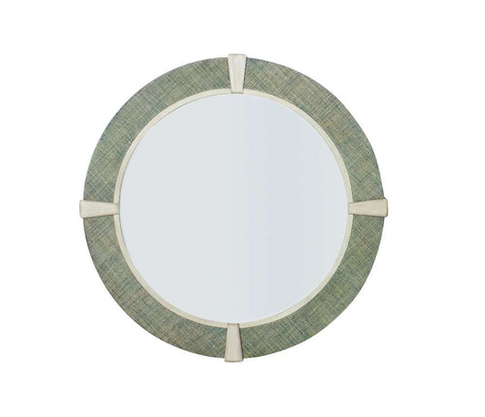 Century Furniture - Curate - St. Simons 45 Mirror-French Grey/Pn - CT5023-FG-PN veiw 2