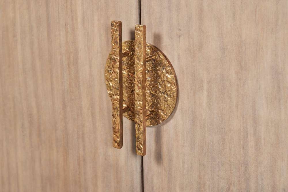 Century Furniture - Grand Tour Furniture Grey Wash, Black Damon Two Door Chest - SF6022 veiw 3