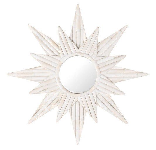 Century Furniture - Grand Tour Furniture Sunburst Bone Mirror - SF6219 veiw 2