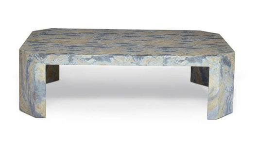 Century Furniture - Carrier and Company Outdoor Grey, Tan Gustav Outdoor Cocktail Table - C7-D89-3147 veiw 2