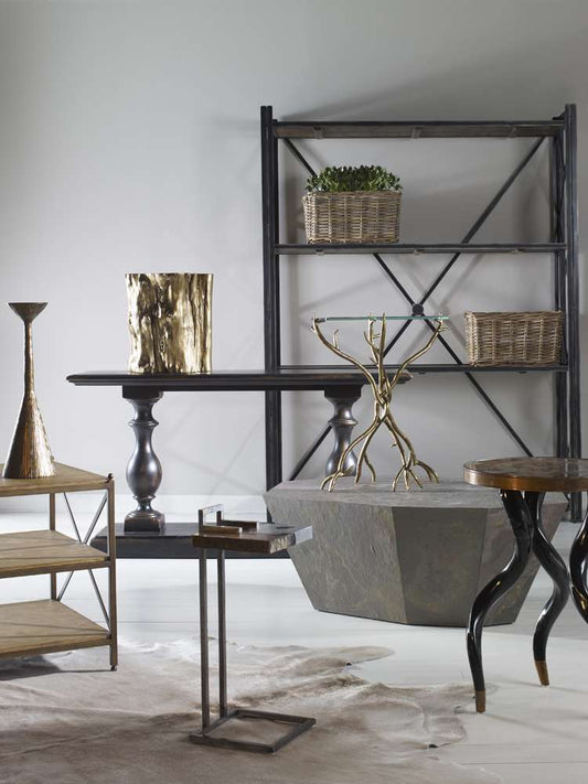 Century Furniture - Monarch - Sheffield Factory Shelving Tower - MN2064 veiw 2