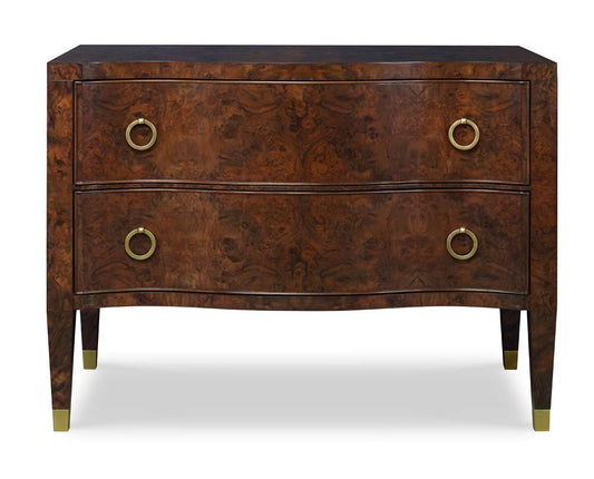 Century Furniture - Monarch Brown, Brass Osborne Chest - MN5877 veiw 2