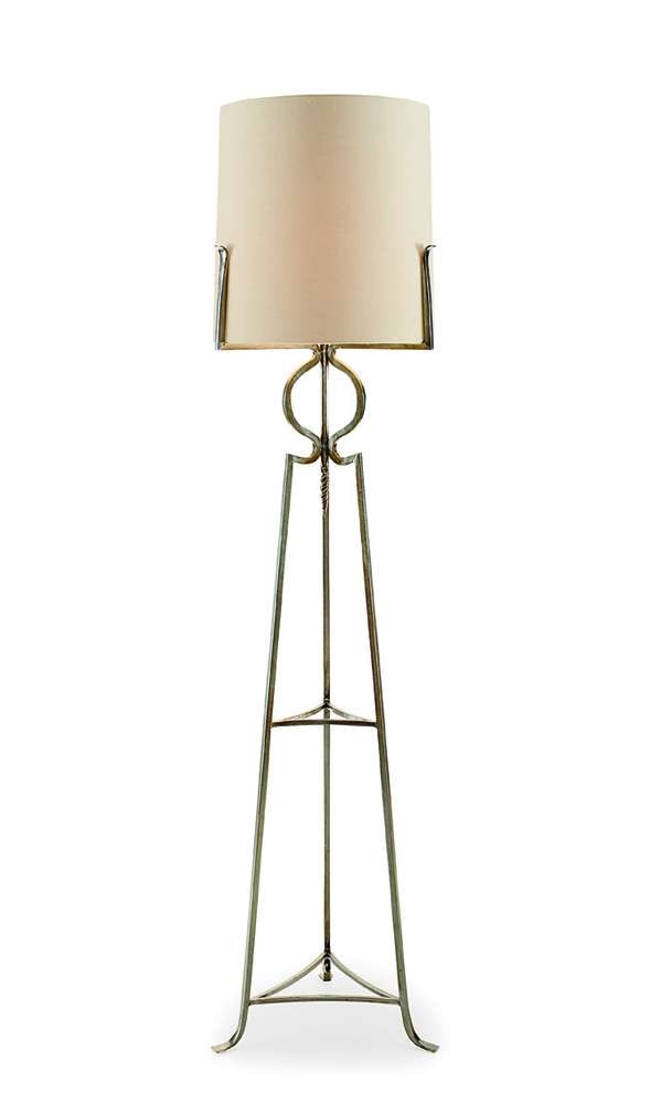 Century Furniture - Polished Steel Floor Lamp - SA8215 veiw 1