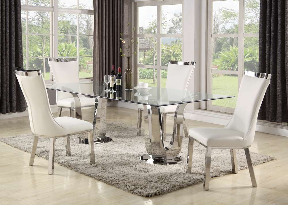 Chintaly - Adelle Dining Table - ADELLE-DT-RCT veiw 5