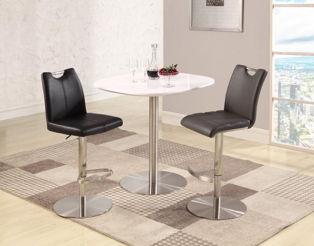 Chintaly - Aimee Counter Table In White - AIMEE-CNT-WHT veiw 3