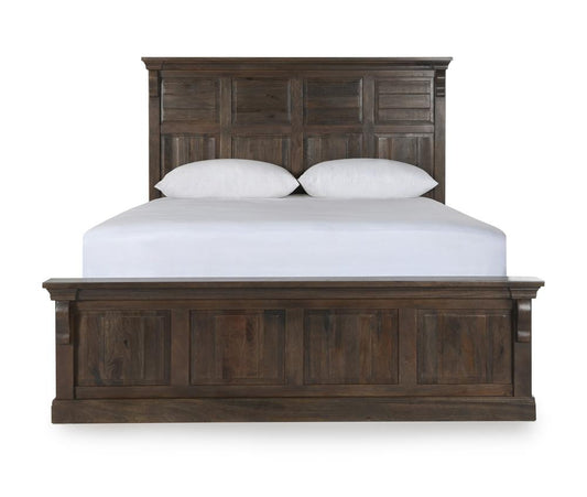 Classic Home - Adelaide Queen Mango Wood Bed In Cocoa Brown - 54010237 veiw 2