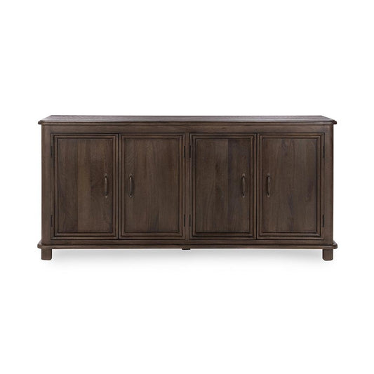 Classic Home - Brookside 4-Door Mango wood Sideboard Buffet - Cocoa Brown - 52010991 veiw 2