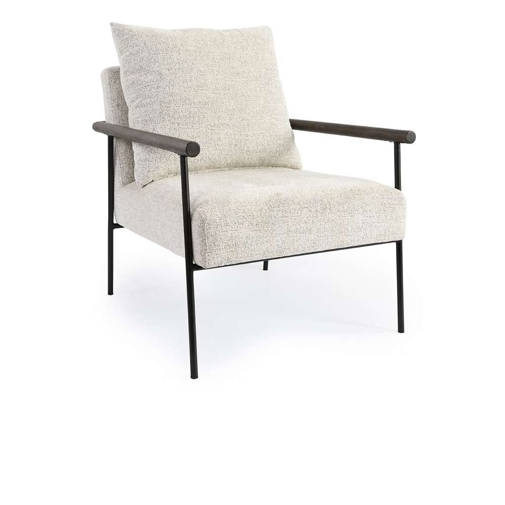 Classic Home - Cohen Accent Chair Ivory - 53004307 veiw 1