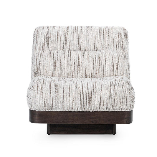 Classic Home - Crandall Upholstered Fabric Swivel Accent Chair - Cream - 53006264 veiw 2