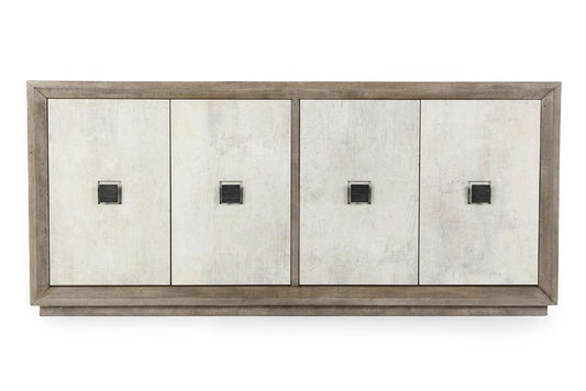 Classic Home - Denver 80in Wood Distressed Gray Sideboard Buffet - 52004066 veiw 2