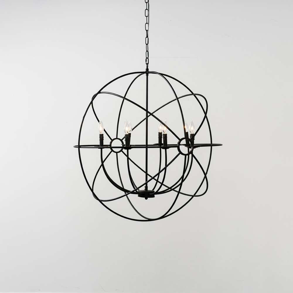Classic Home - Derince Iron Chandelier Large - 56003511 veiw 1