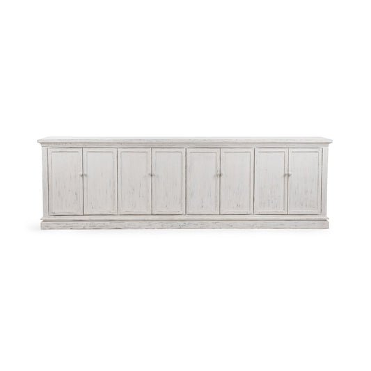 Classic Home - Elmer Reclaimed Pine Sideboard - Shoreline White - 52004263 view 2