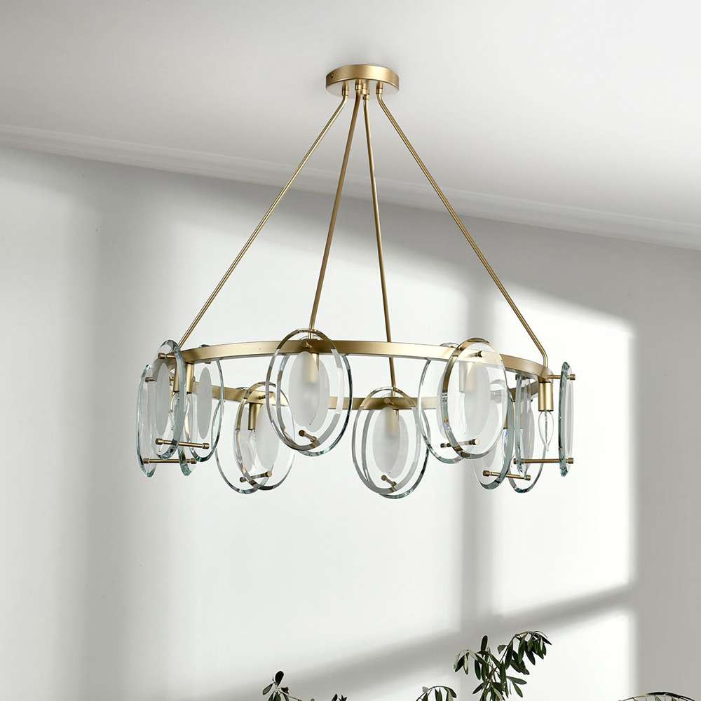 Classic Home - Gina Chandelier Gold - 56004233 veiw 4