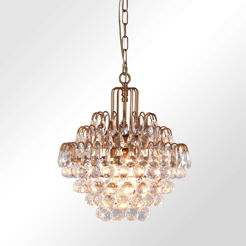 Classic Home - Grace Crystal Chandelier Medium - 56003628 veiw 1