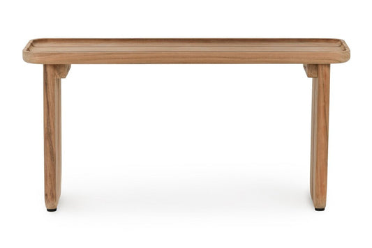 Classic Home - Hudson 31in Teak Wood Outdoor Coffee Table In Natural Tone - 51005938 veiw 2
