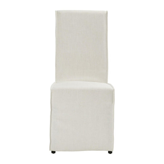 Classic Home - Jordan Upholstered Fabric Dining Chair White Set Of 2 - 53051668 veiw 2