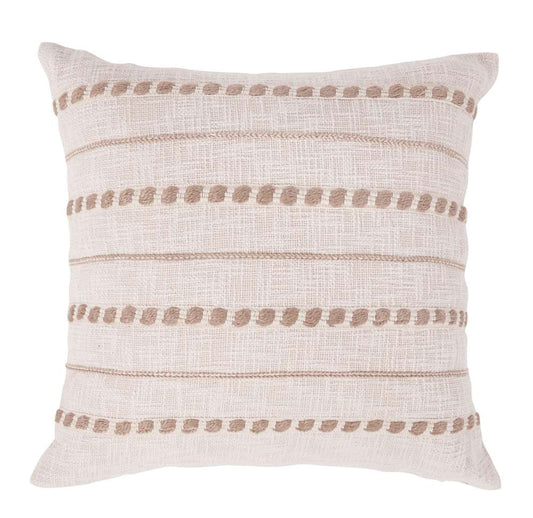 Classic Home - Melange - Lago Ivory/Natural 22x22 - V260051 veiw 2