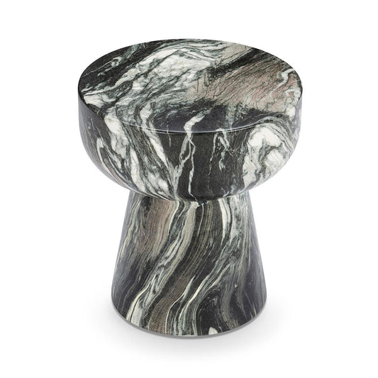 Classic Home - Merz Outdoor Concrete Stool - Green - 53006311 veiw 2