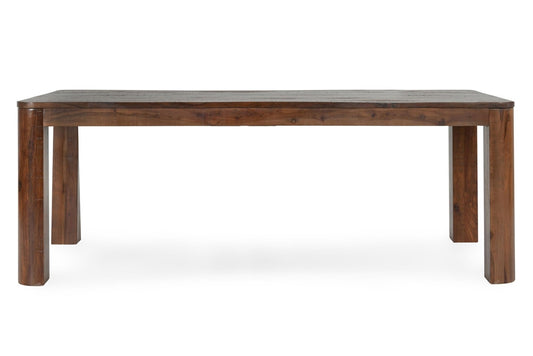 Classic Home - Nemi 84in Reclaimed Pine Wood Rectangular Dining Table In Brown - 51011882 veiw 2