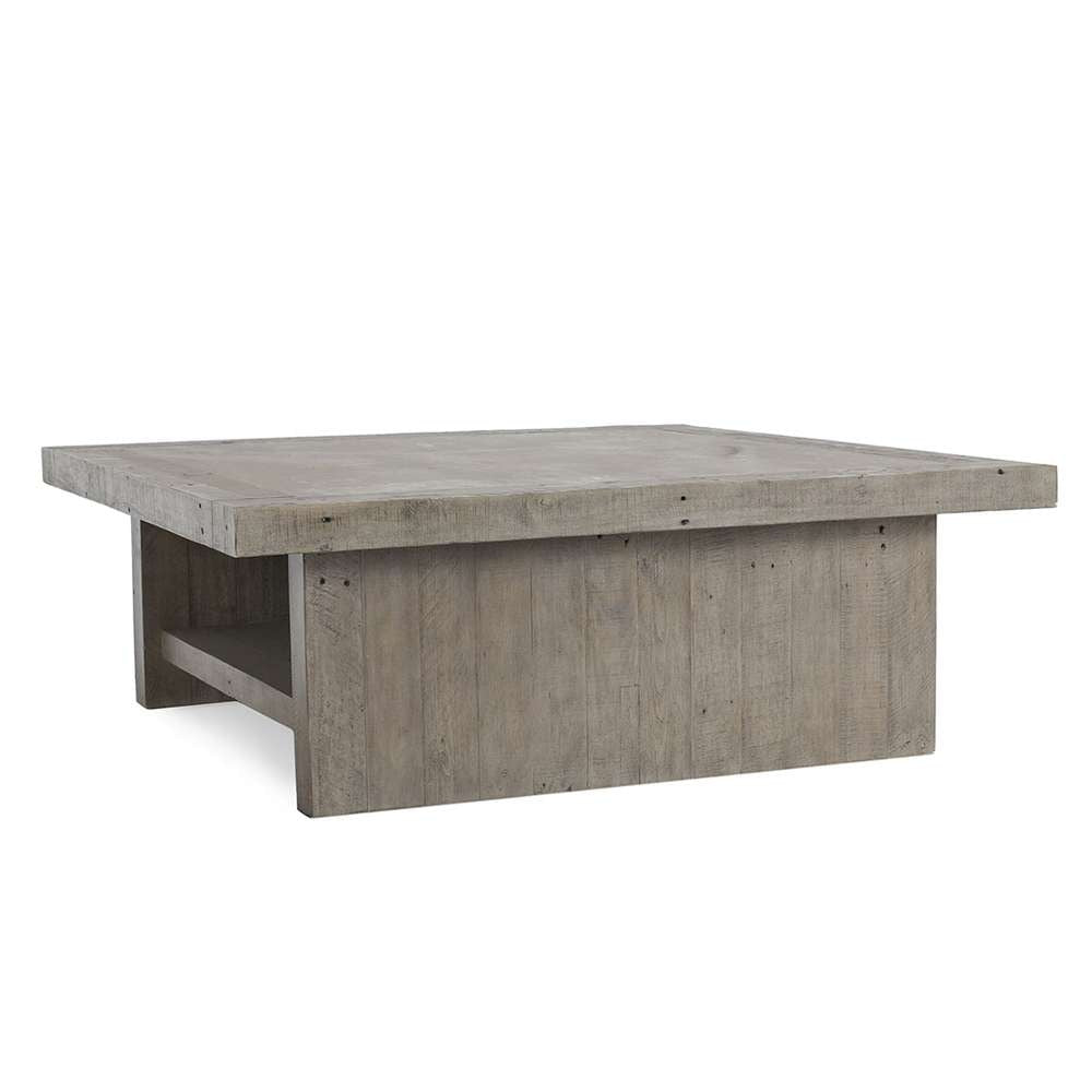 Classic Home - Stonebridge Square Coffee Table Distressed Grey - 51031134 veiw 1