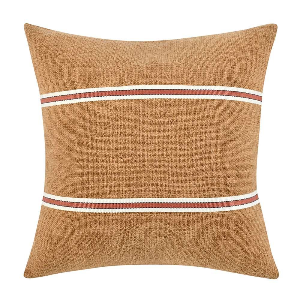 Classic Home - Timeless - Pryce Chestnut Brown/ Terracotta 22x22 - V280064 veiw 1